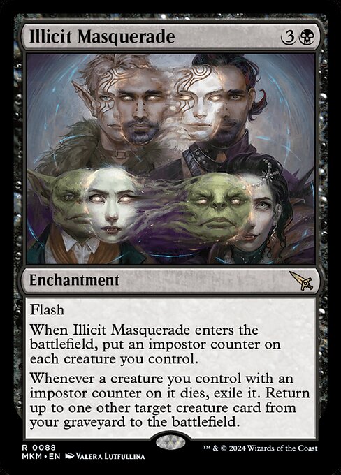 [Foil] MKM 088 Illicit Masquerade R