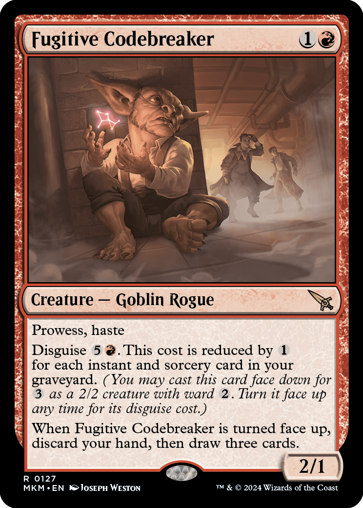 MKM 127 Fugitive Codebreaker R