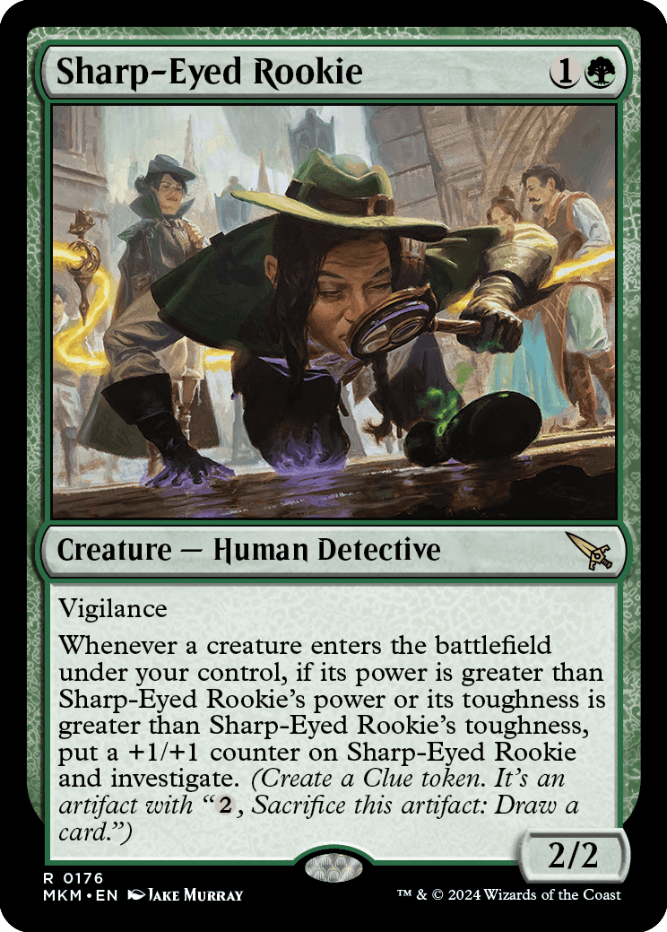 MKM 176 Sharp-Eyed Rookie R