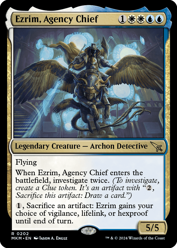 MKM 202 Ezrim, Agency Chief R