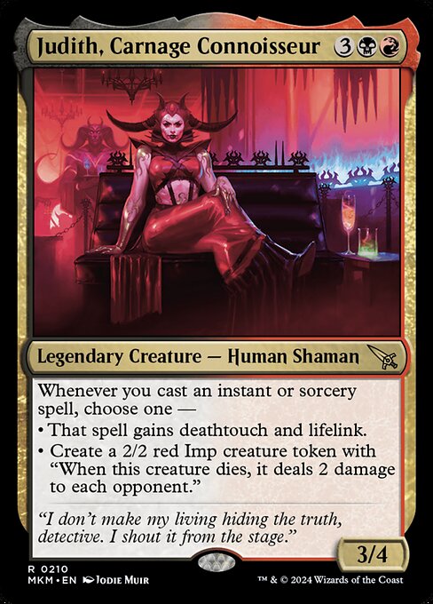 [Foil] MKM 210 Judith, Carnage Connoisseur R