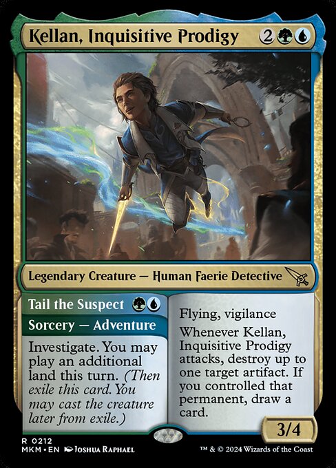 [Foil] MKM 212 Kellan, Inquisitive Prodigy R
