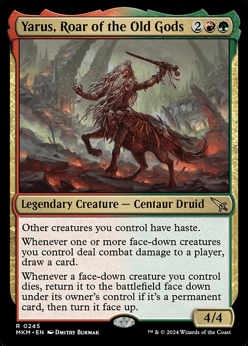 [Foil] MKM 245 Yarus, Roar of the Old Gods R