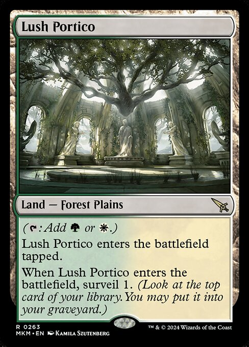 [Foil] MKM 263 Lush Portico R