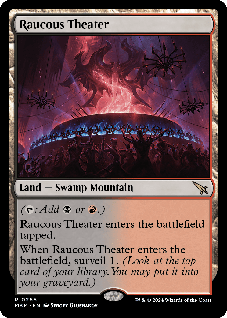 MKM 266 Raucous Theater R
