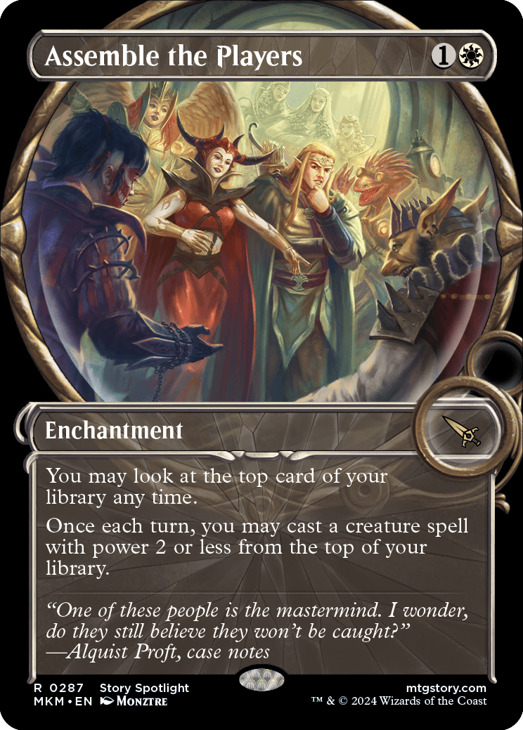 MKM 287 Assemble the Players (Showcase Magnified) R