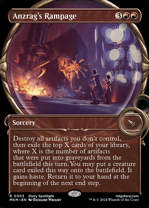 MKM 303 Anzrag's Rampage (Showcase Magnified) R