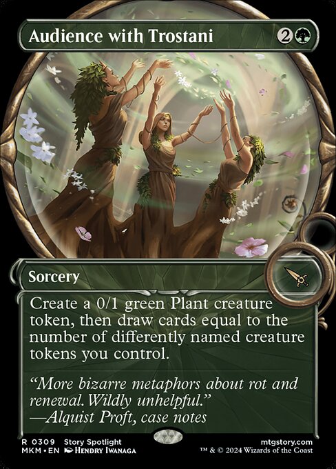 [Foil] MKM 309 Audience with Trostani (Showcase Magnified) R