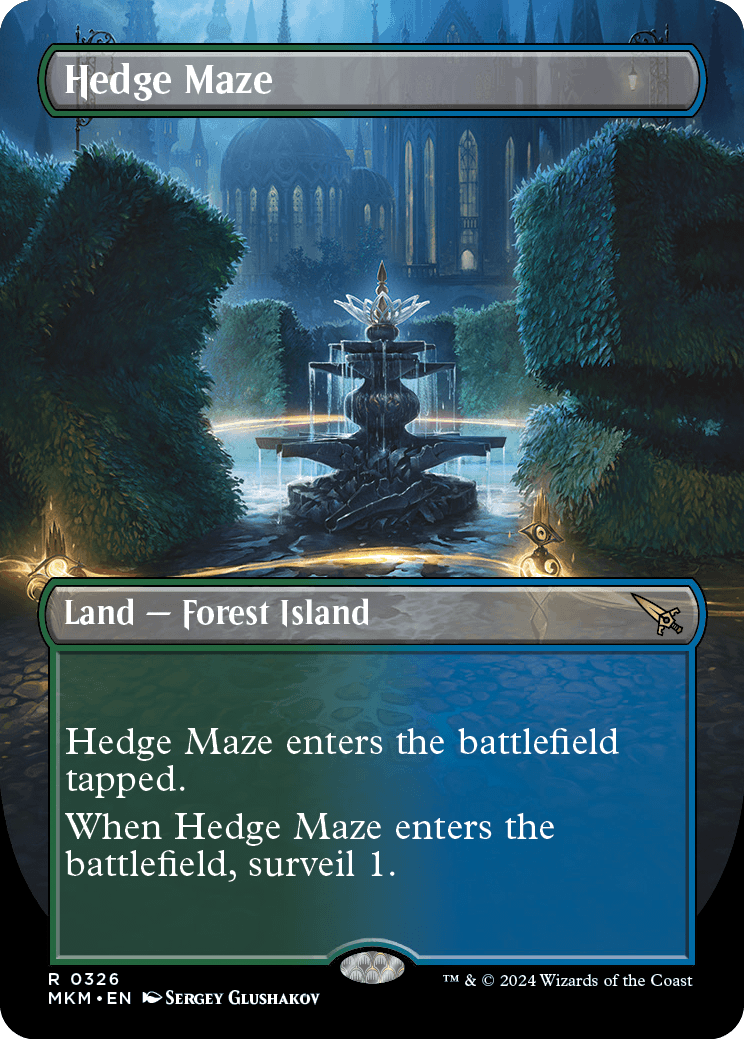 MKM 326 Hedge Maze (Borderless) R