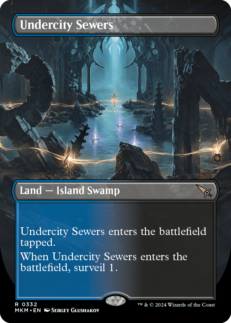 MKM 332 Undercity Sewers (Borderless) R