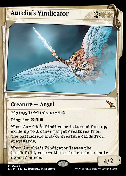 [Foil] MKM 336 Aurelia's Vindicator (0336 - Showcase Dossier) M