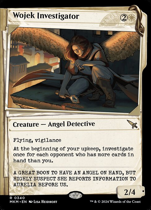 [Foil] MKM 340 Wojek Investigator (Showcase Dossier) R
