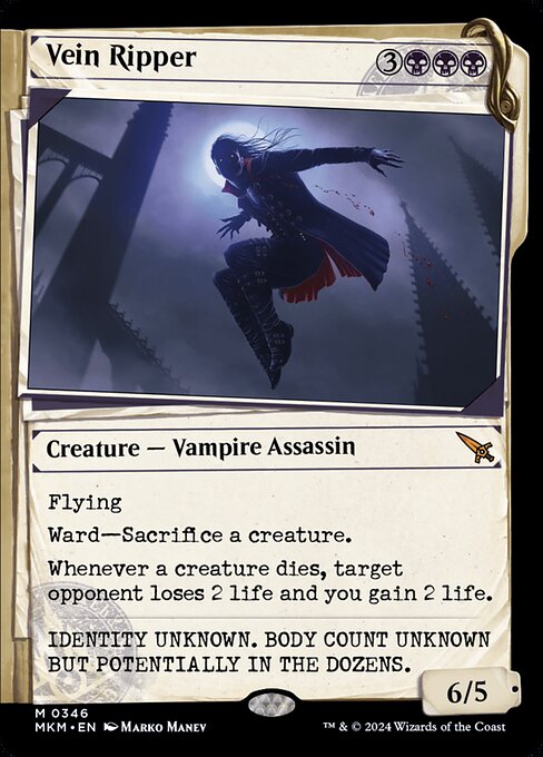 [Foil] MKM 346 Vein Ripper (0346 - Showcase Dossier) M