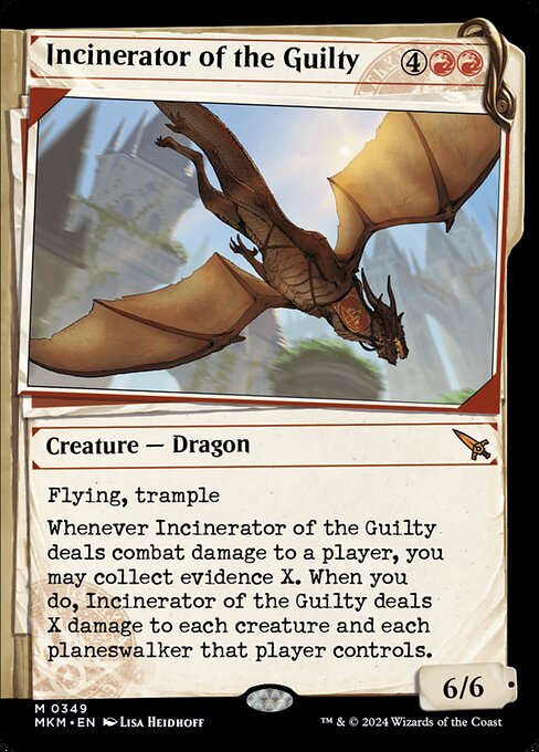 [Foil] MKM 349 Incinerator of the Guilty (0349 - Showcase Dossier) M