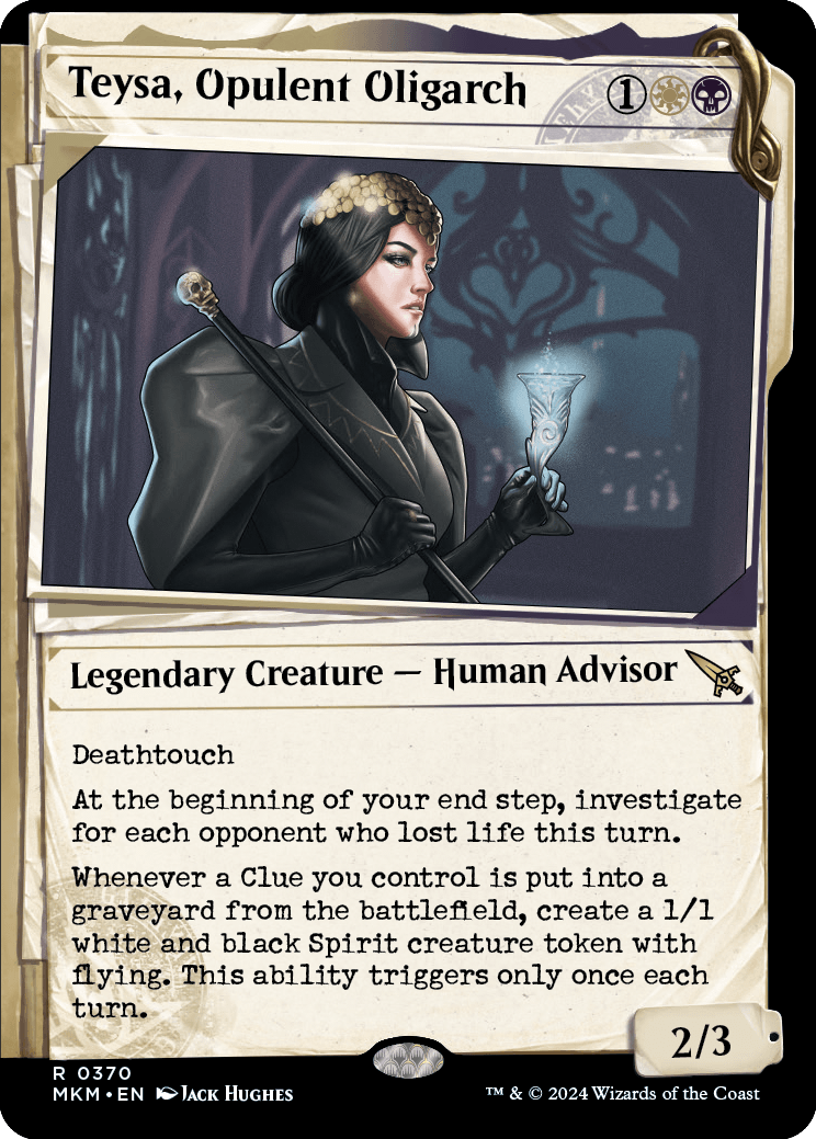MKM 370 Teysa, Opulent Oligarch (Showcase Dossier) R