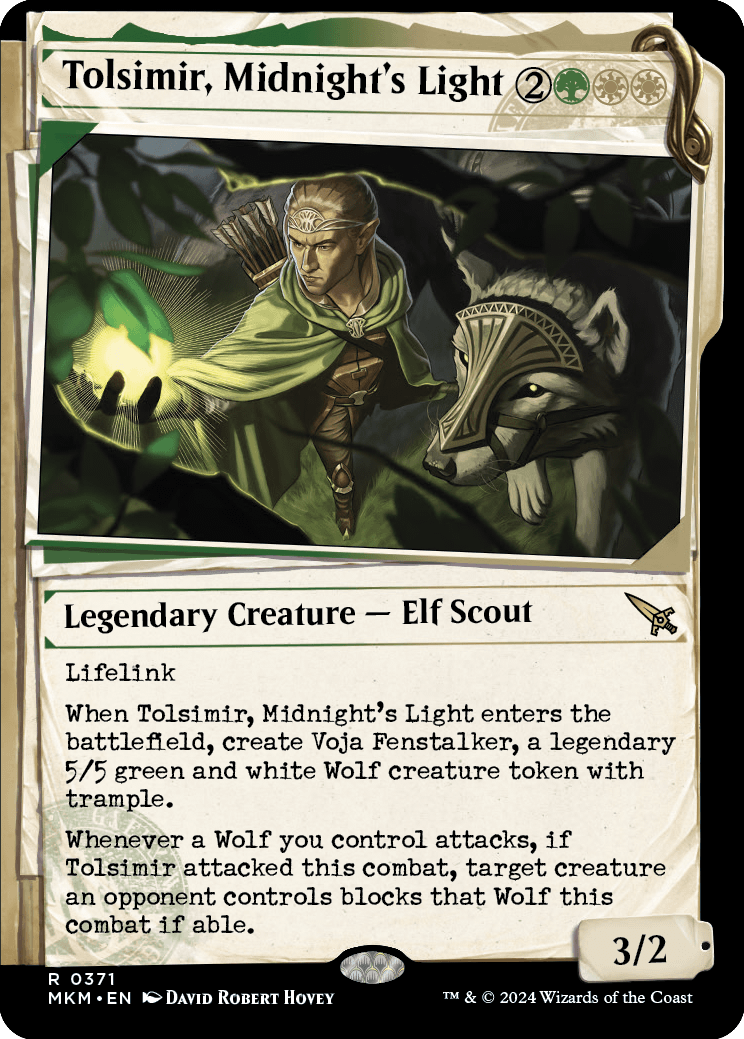 MKM 371 Tolsimir, Midnight's Light (Showcase Dossier) R