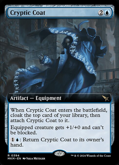 [Foil] MKM 394 Cryptic Coat (Extended Art) R