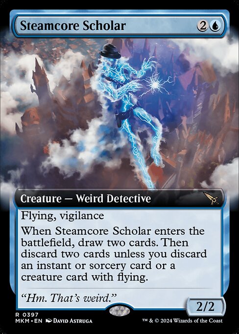 MKM 397 Steamcore Scholar (Extended Art) R