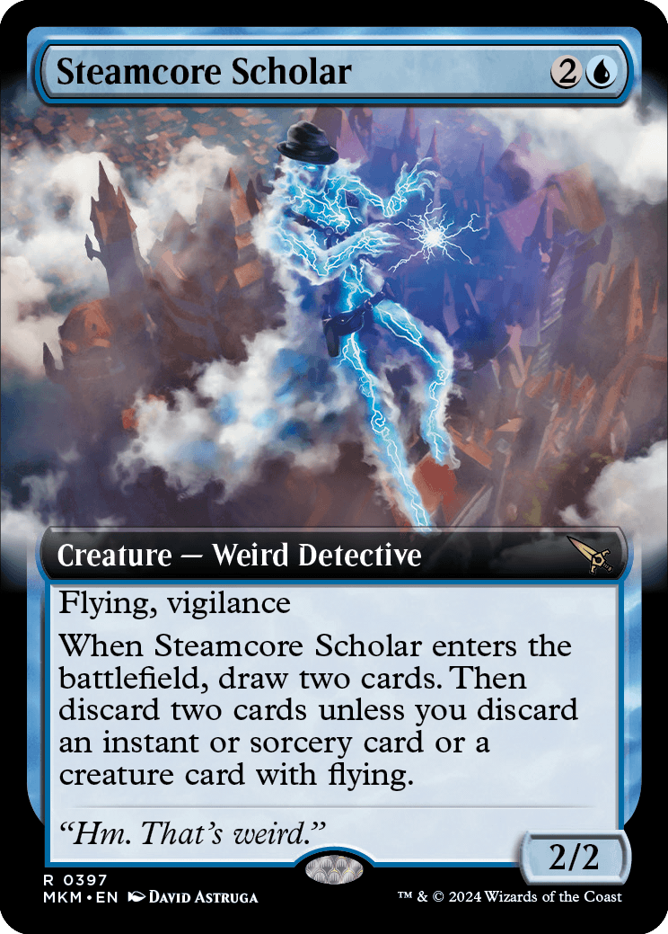 MKM 397 Steamcore Scholar (Extended Art) R