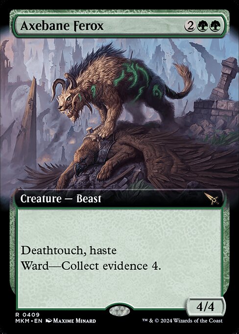 MKM 409 Axebane Ferox (Extended Art) R