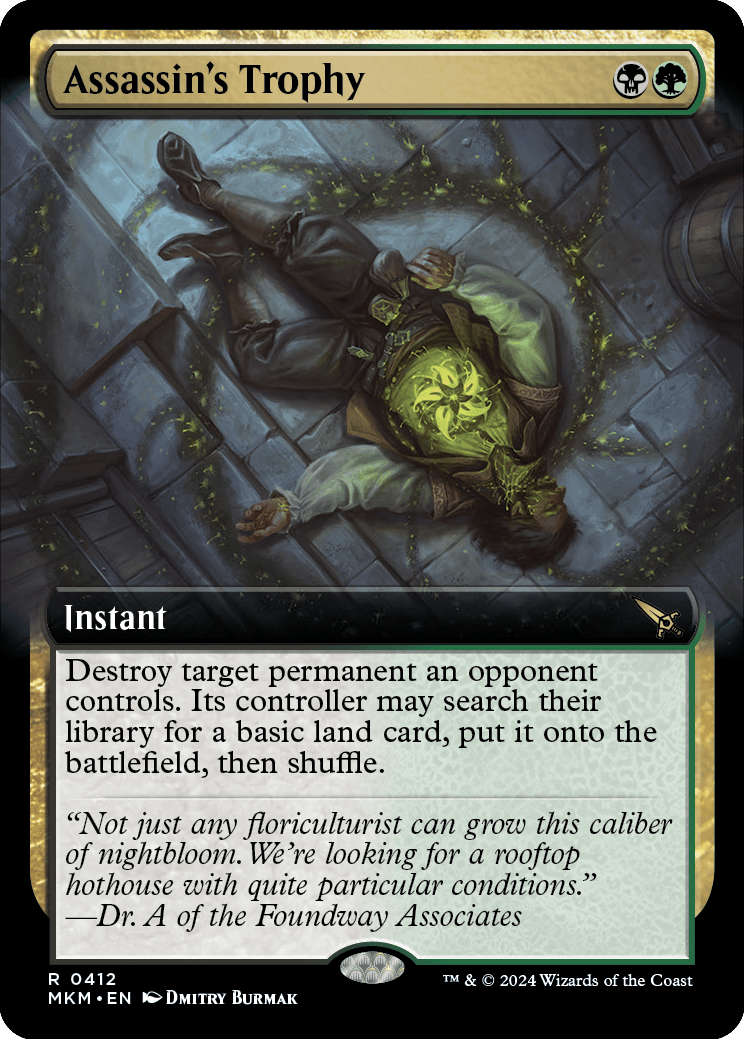 MKM 412 Assassin's Trophy (Extended Art) R