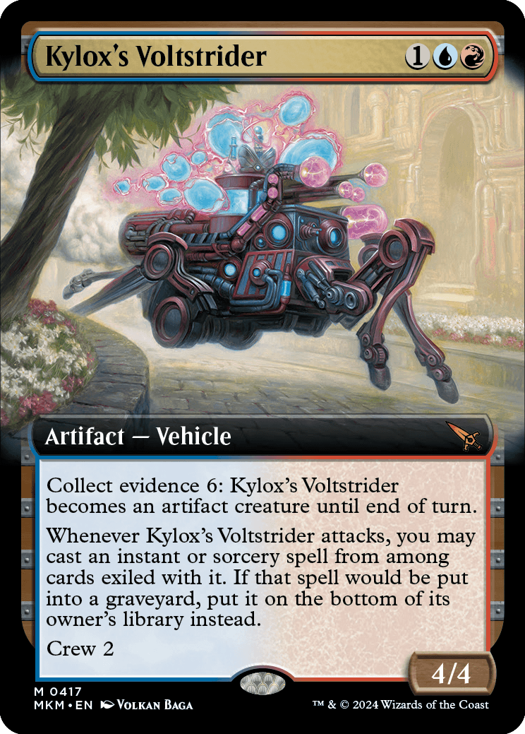MKM 417 Kylox's Voltstrider (Extended Art) M