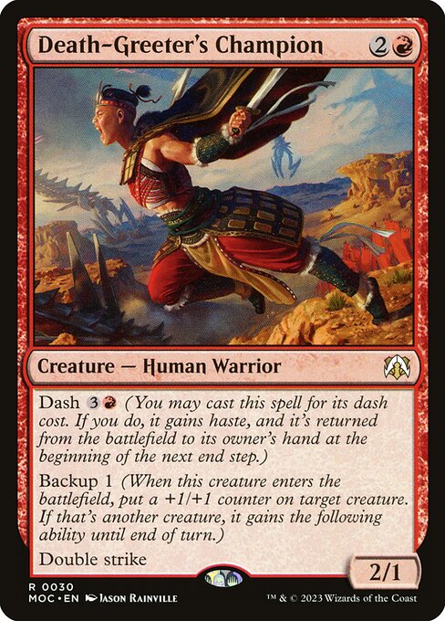 MOC 030 Death-Greeter's Champion R