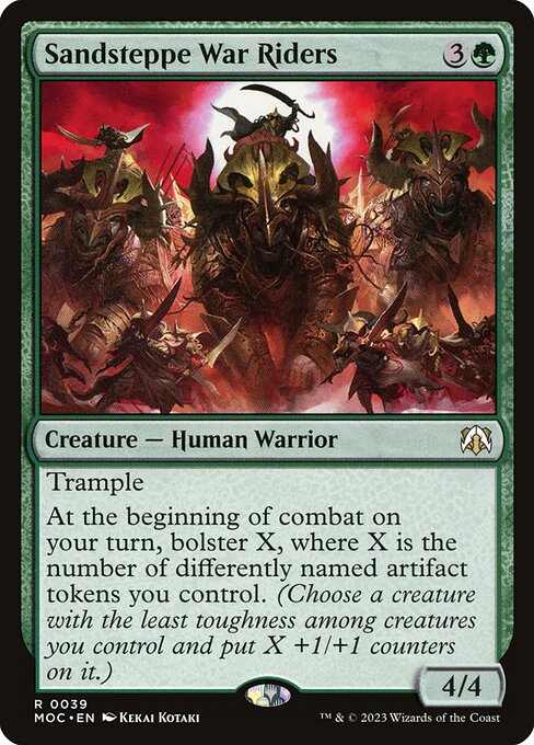 MOC 039 Sandsteppe War Riders R