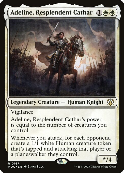 MOC 167 Adeline, Resplendent Cathar R