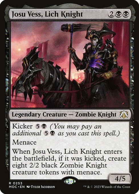 MOC 253 Josu Vess, Lich Knight R
