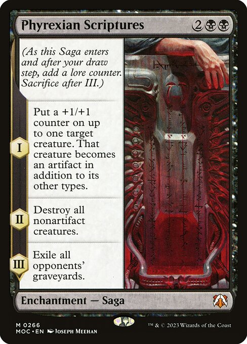 MOC 266 Phyrexian Scriptures M
