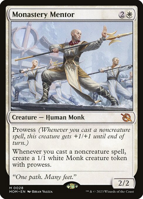 [Foil] MOM 028 Monastery Mentor M