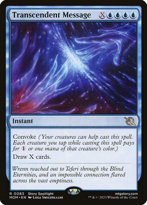 [Foil] MOM 083 Transcendent Message R