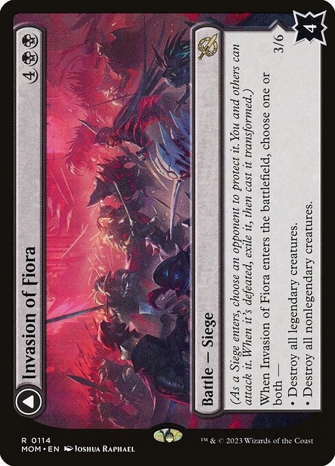 [Foil] MOM 114 Invasion of Fiora R