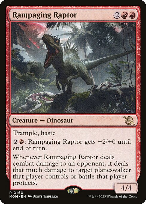 [Foil] MOM 160 Rampaging Raptor R