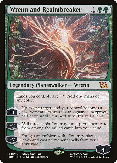 [Foil] MOM 217 Wrenn and Realmbreaker M