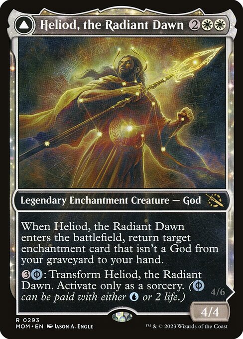 [Foil] MOM 293 Heliod, the Radiant Dawn (0293 - Showcase) R