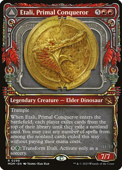 [Foil] MOM 298 Etali, Primal Conqueror (0298 - Showcase) R