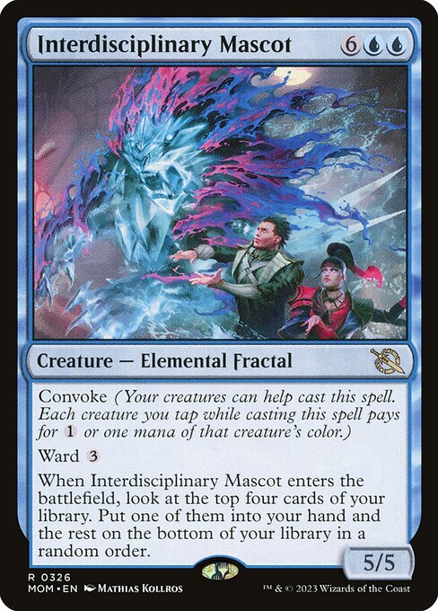 [Foil] MOM 326 Interdisciplinary Mascot R