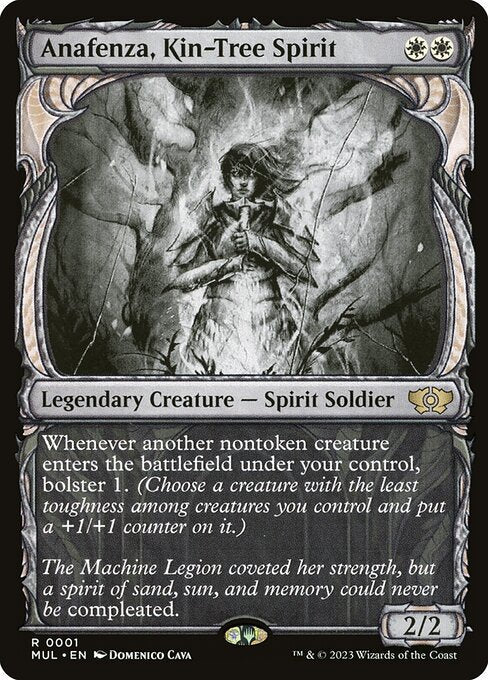 [Foil] MUL 001 Anafenza, Kin-Tree Spirit R