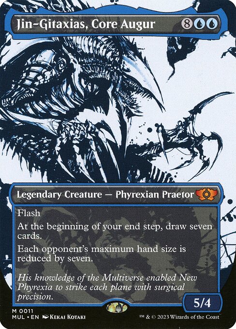 [Foil] MUL 011 Jin-Gitaxias, Core Augur M