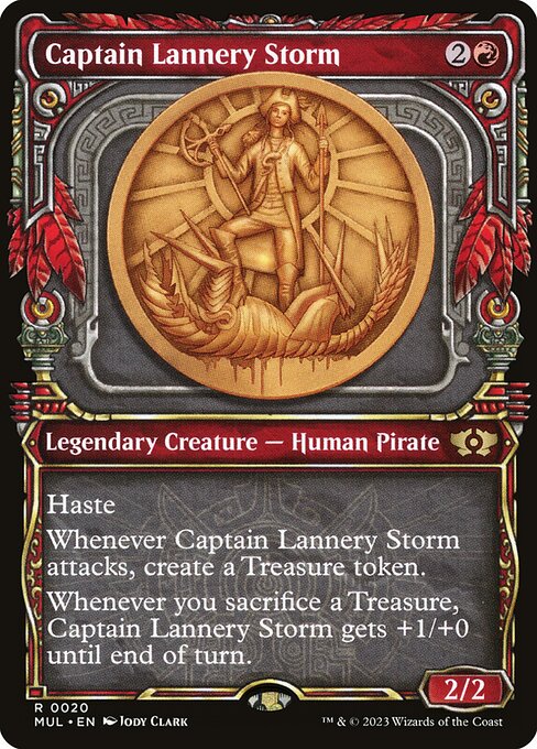 [Foil] MUL 020 Captain Lannery Storm R