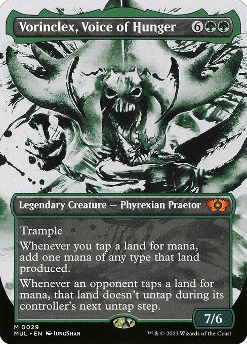 [Foil] MUL 029 Vorinclex, Voice of Hunger M