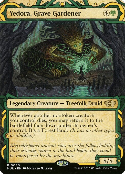 [Foil] MUL 030 Yedora, Grave Gardener R