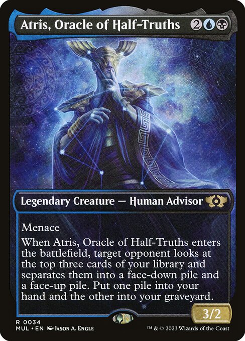 [Foil] MUL 034 Atris, Oracle of Half-Truths R