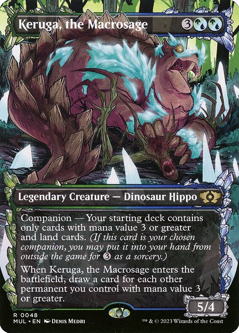 [Foil] MUL 048 Keruga, the Macrosage R