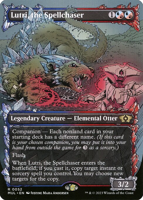 [Foil] MUL 052 Lutri, the Spellchaser R