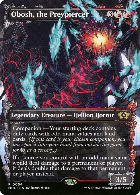 [Foil] MUL 054 Obosh, the Preypiercer R