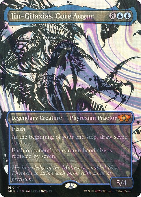 [Foil] MUL 141 Jin-Gitaxias, Core Augur (0141 - Halo Foil) M