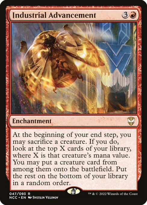 NCC 047 Industrial Advancement R